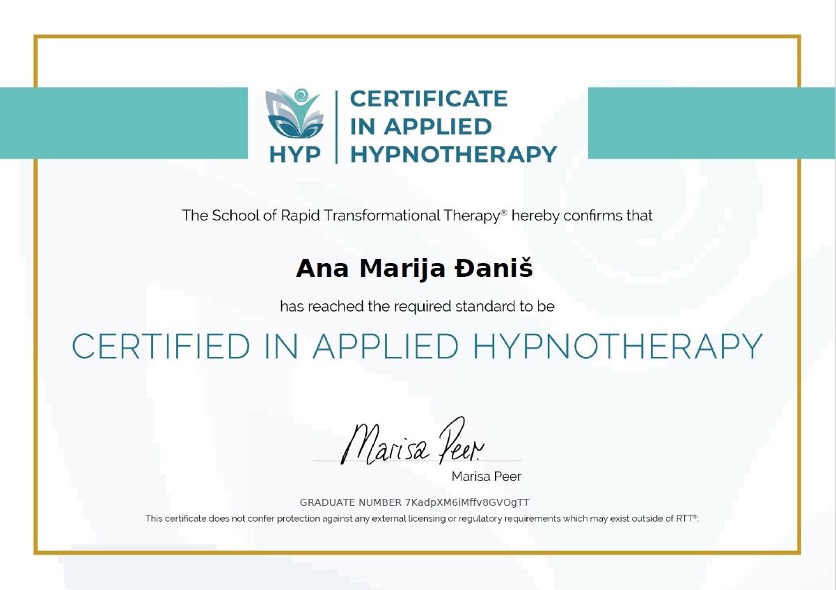 certifikat hipoterapija